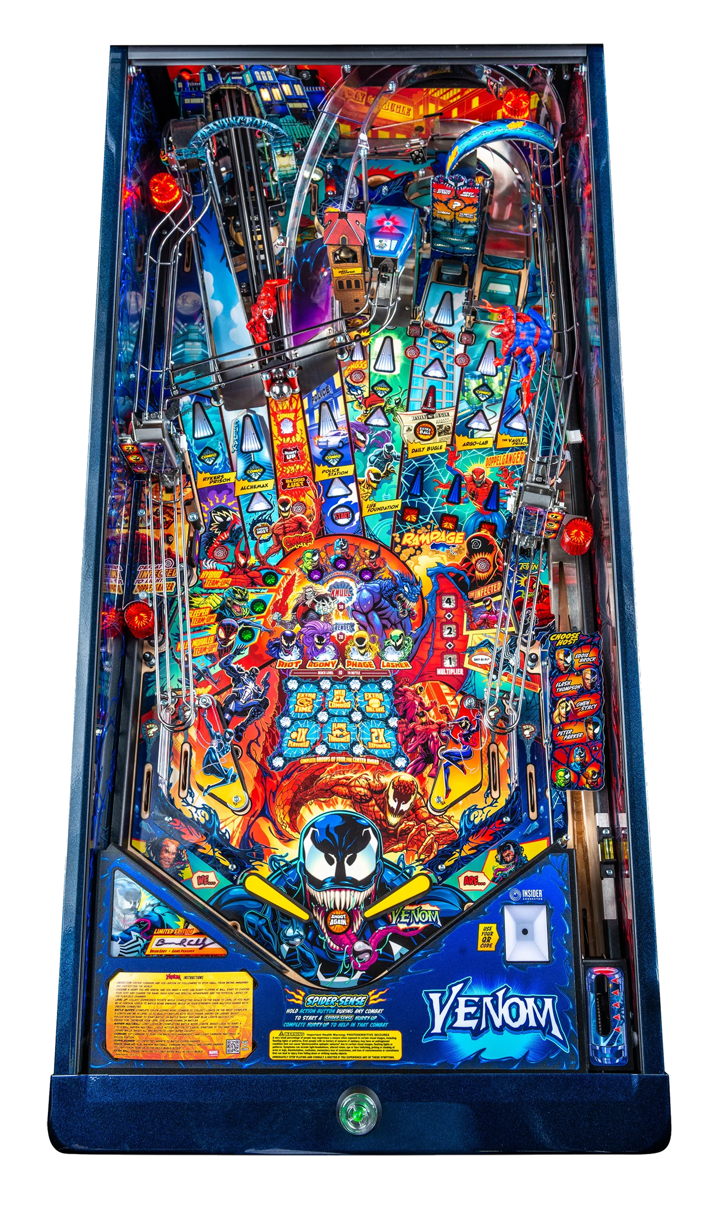 Venom Limited Edition Playfield.