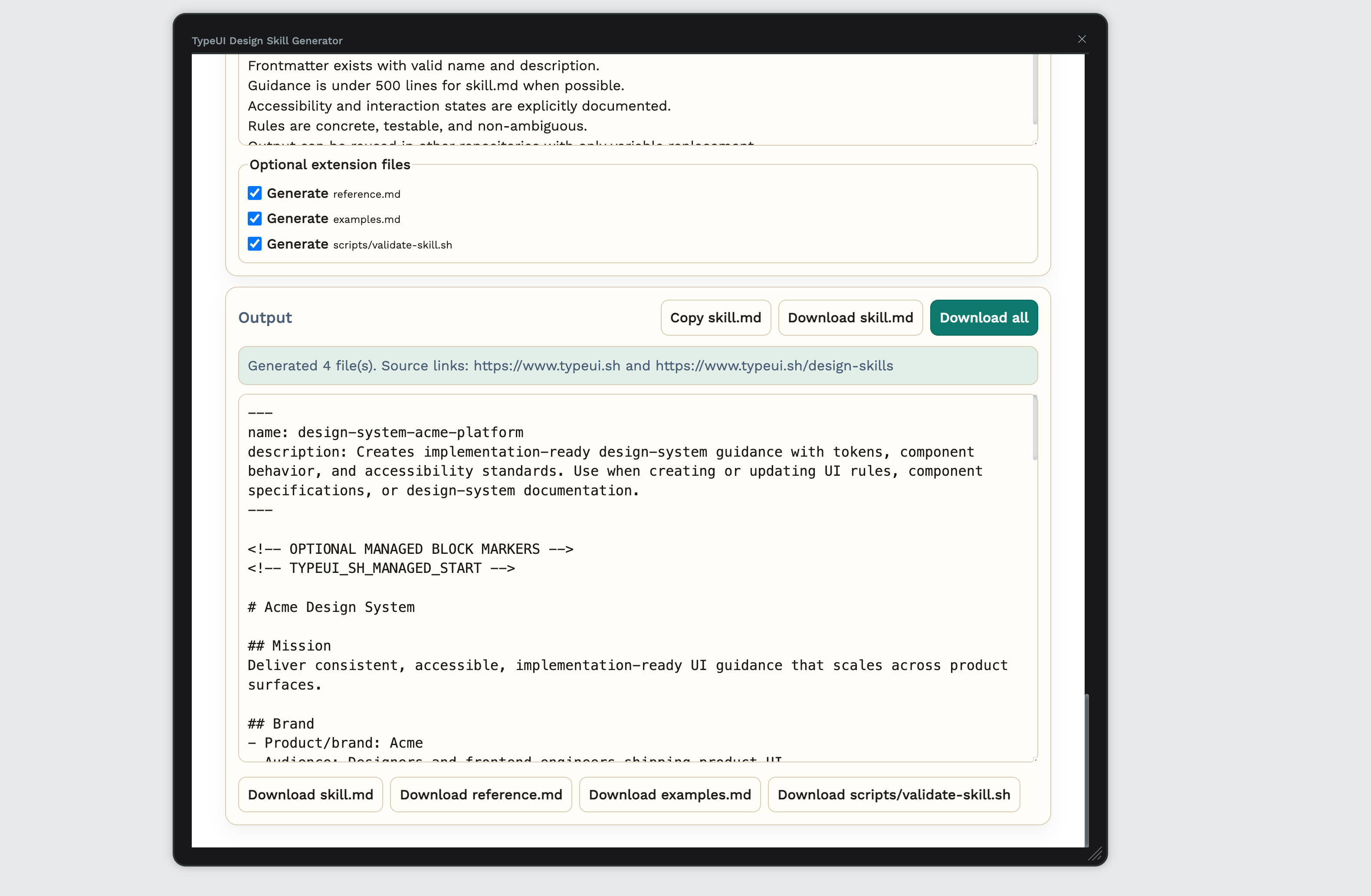 Design MD Skills screenshot 3
