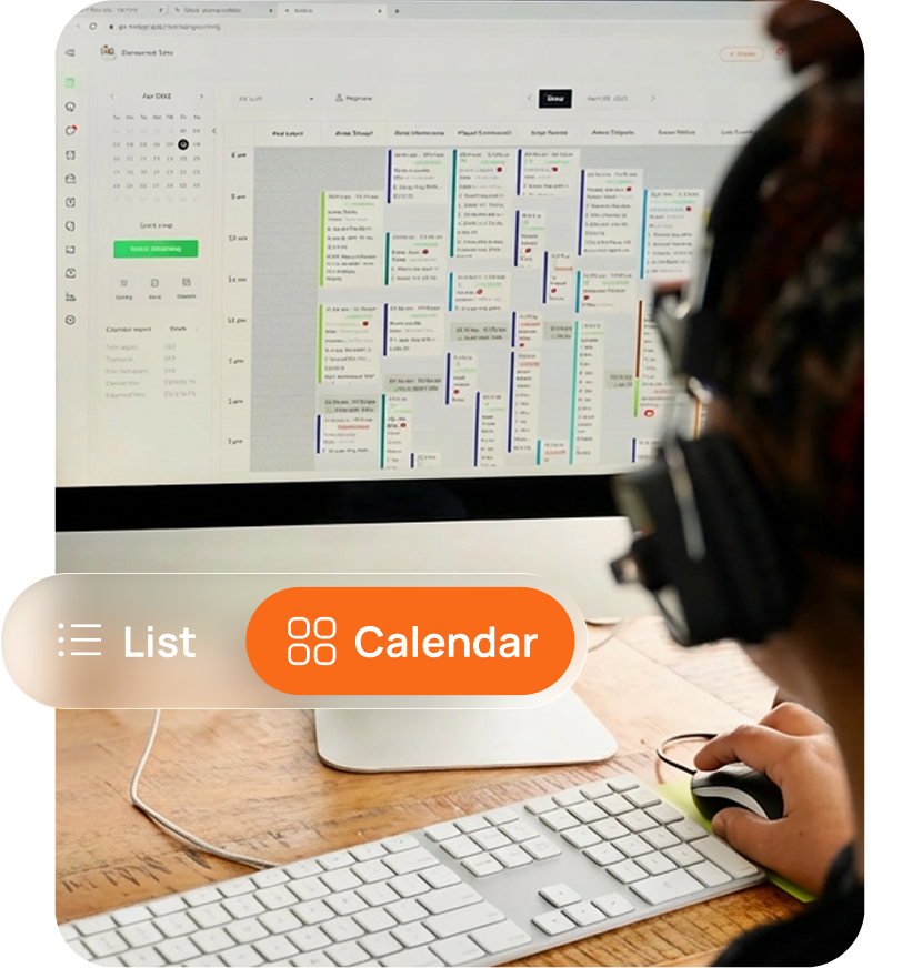MoeGo makes schedule intuitive background