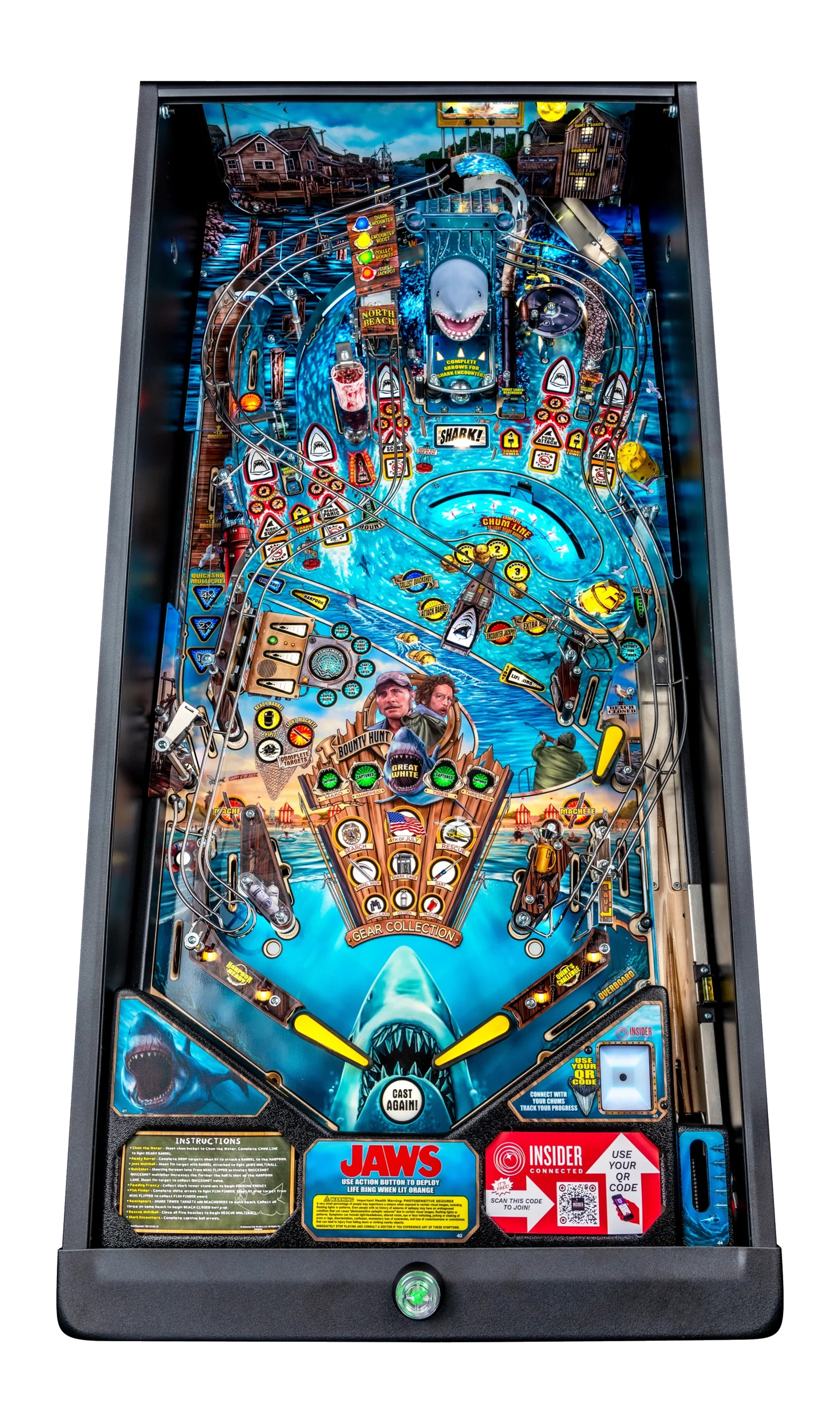 Jaws Pro playfield.