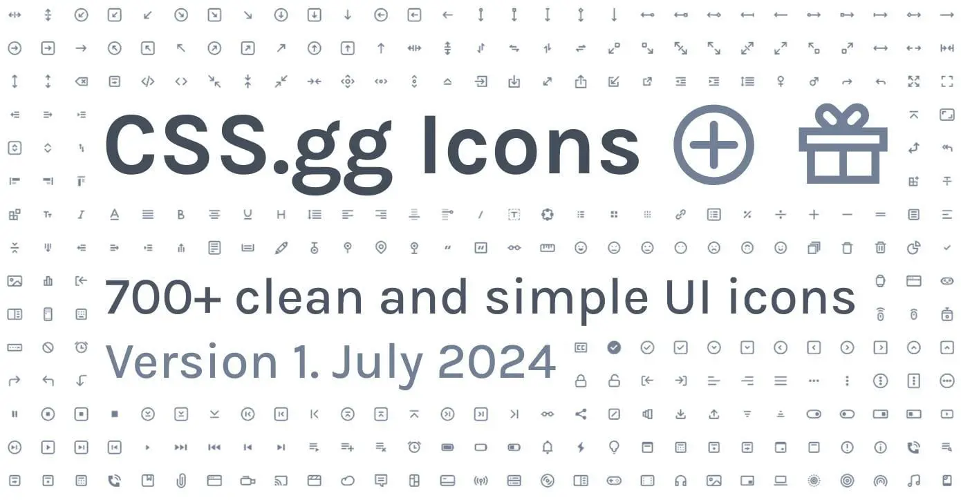 CSS.gg Icons