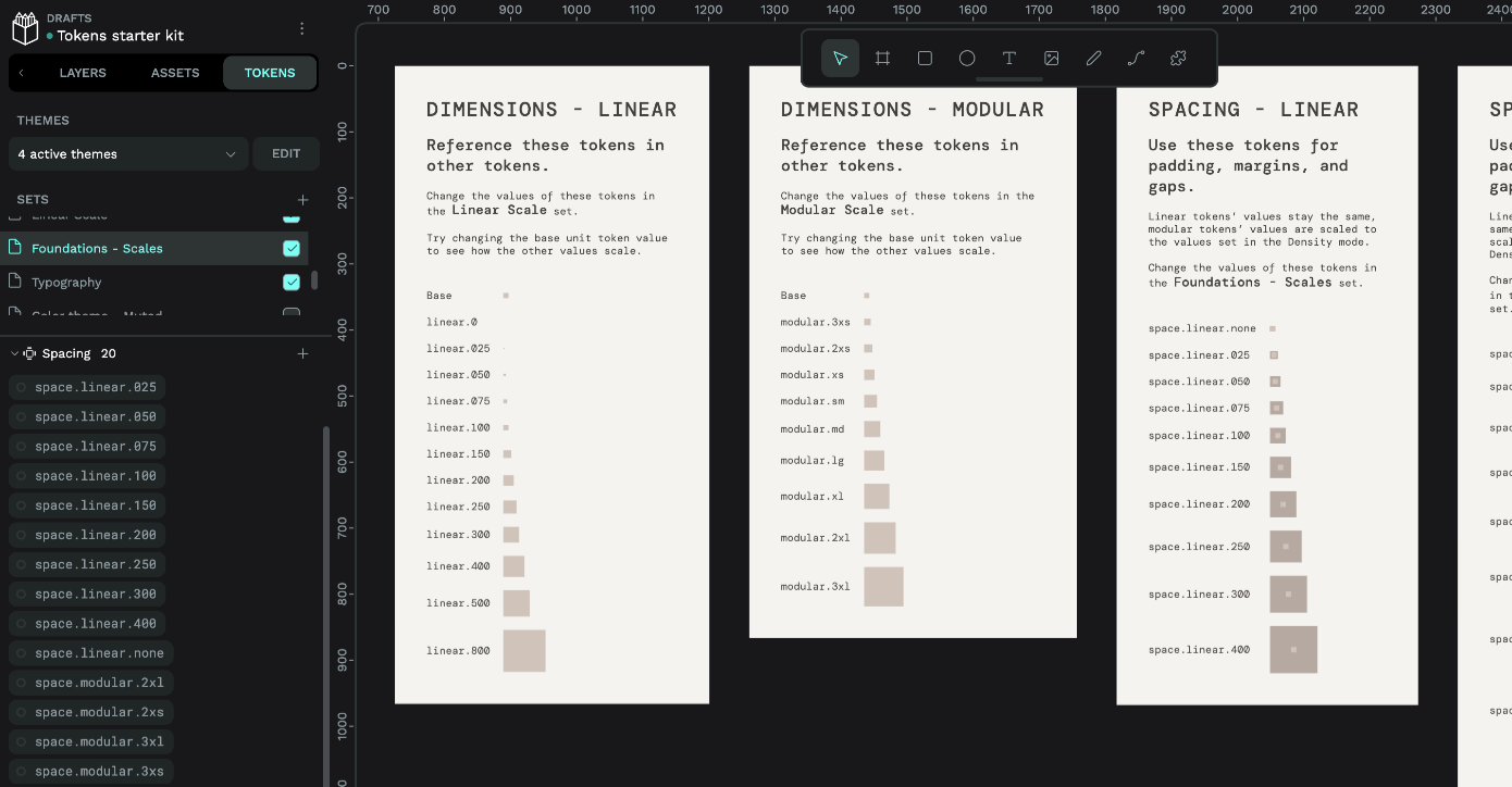 Design tokens starter kit screenshot 3