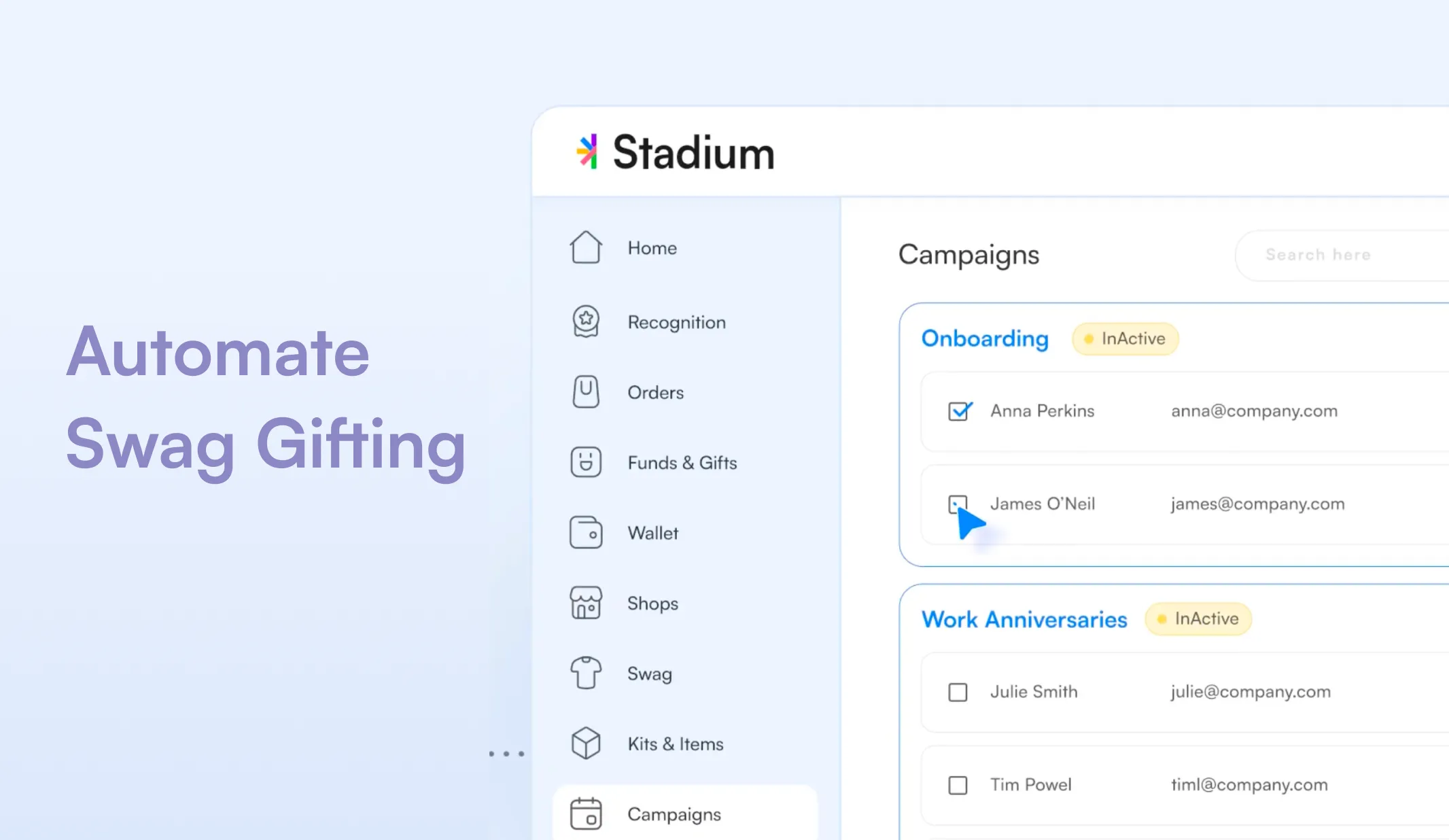 Explore Swag management solutions