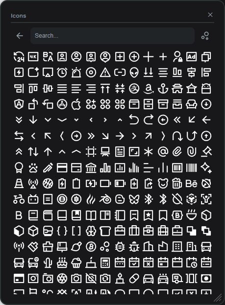 Icon finder screenshot 1