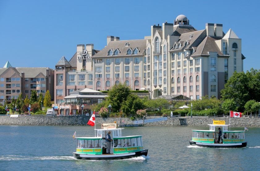 ****Hotel 'Ocean Point View' – Victoria, Vancouver Island B.C. Kanada