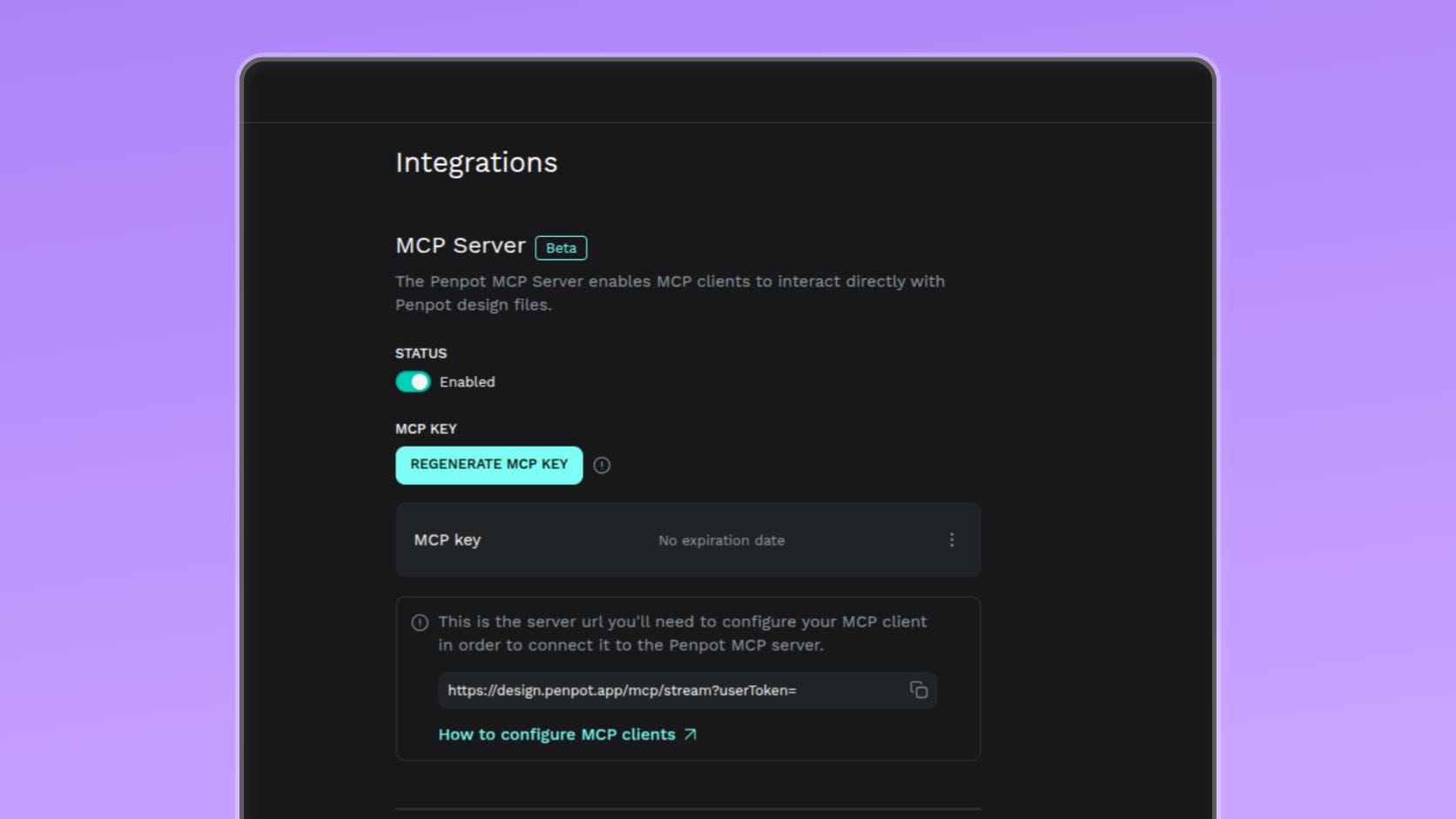 Penpot MCP server screenshot 1