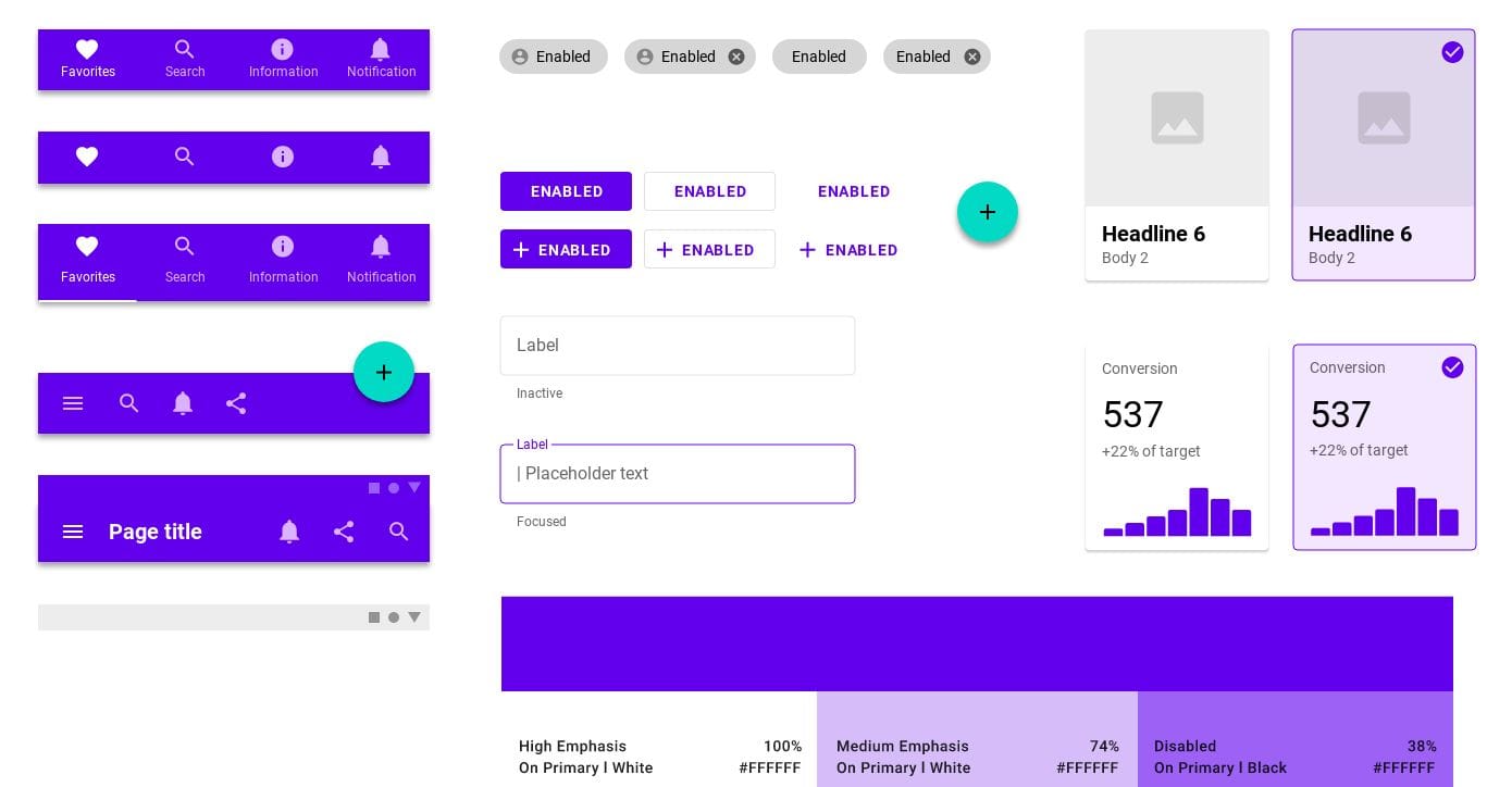 Material Design Baselineal