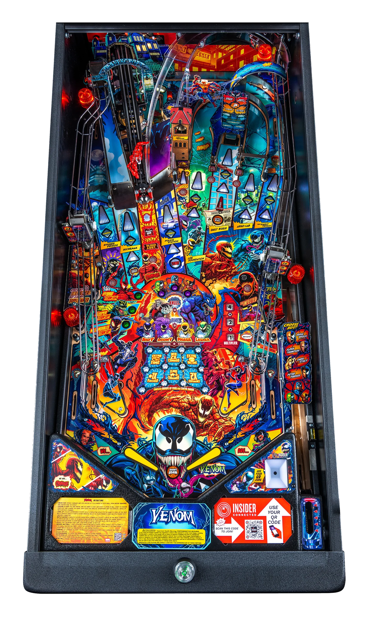 Venom pro playfield image.