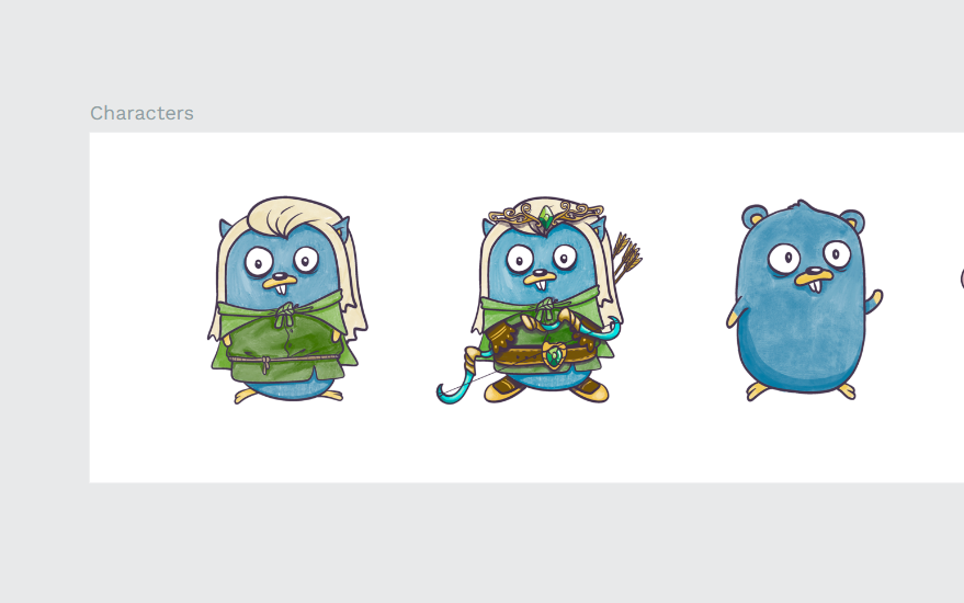 Gopher illustrations v2 screenshot 1