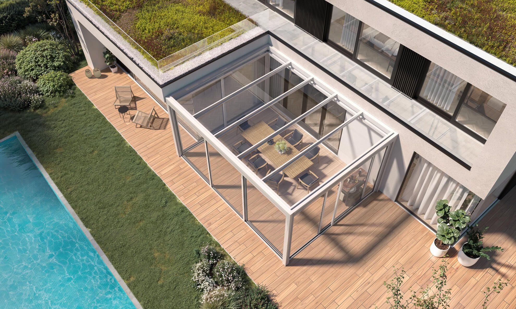 Pergola à toit en verre
SO! Crystal - 1