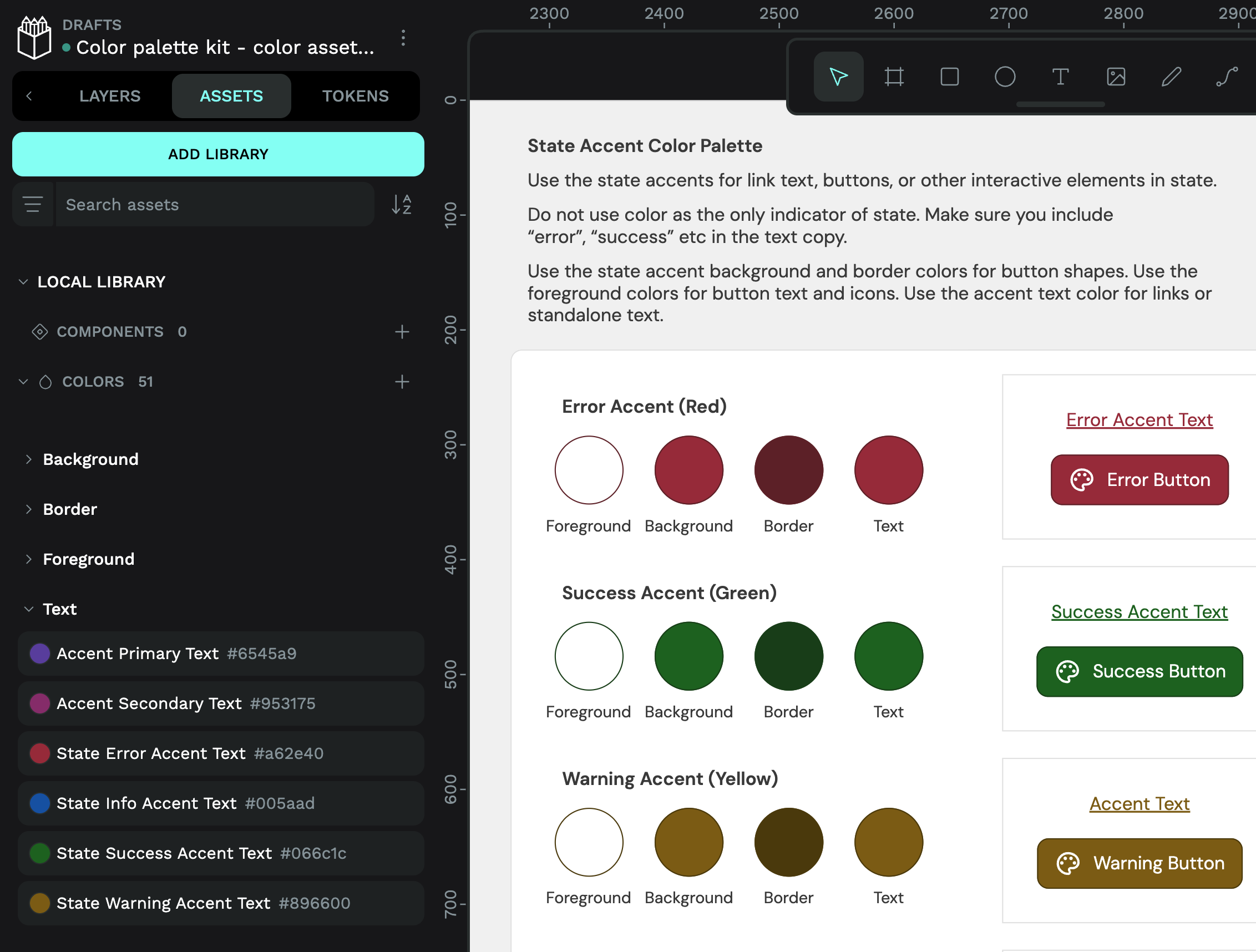 Color palette kit - Color assets edition screenshot 3