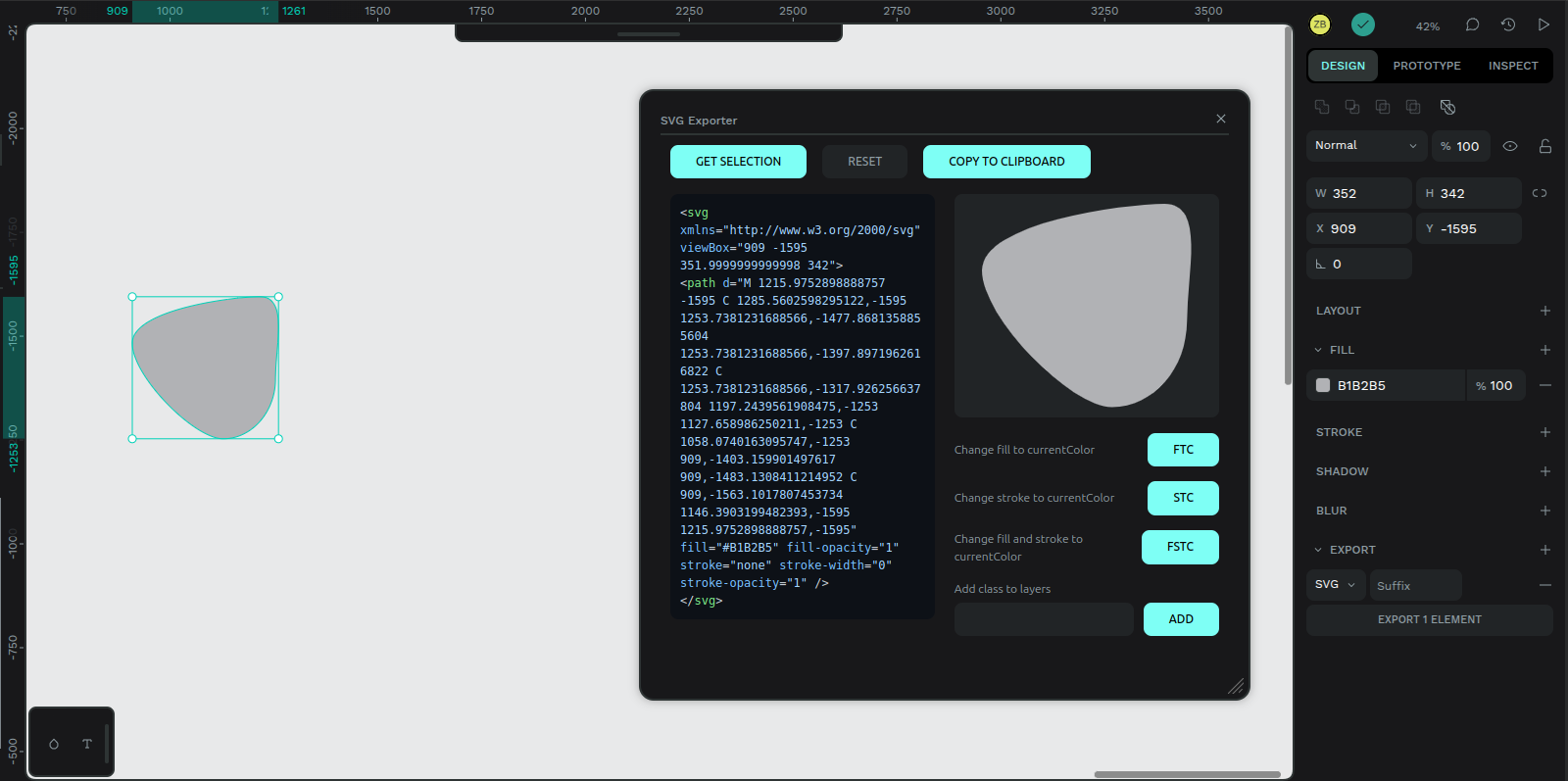 SVG Exporter screenshot 1