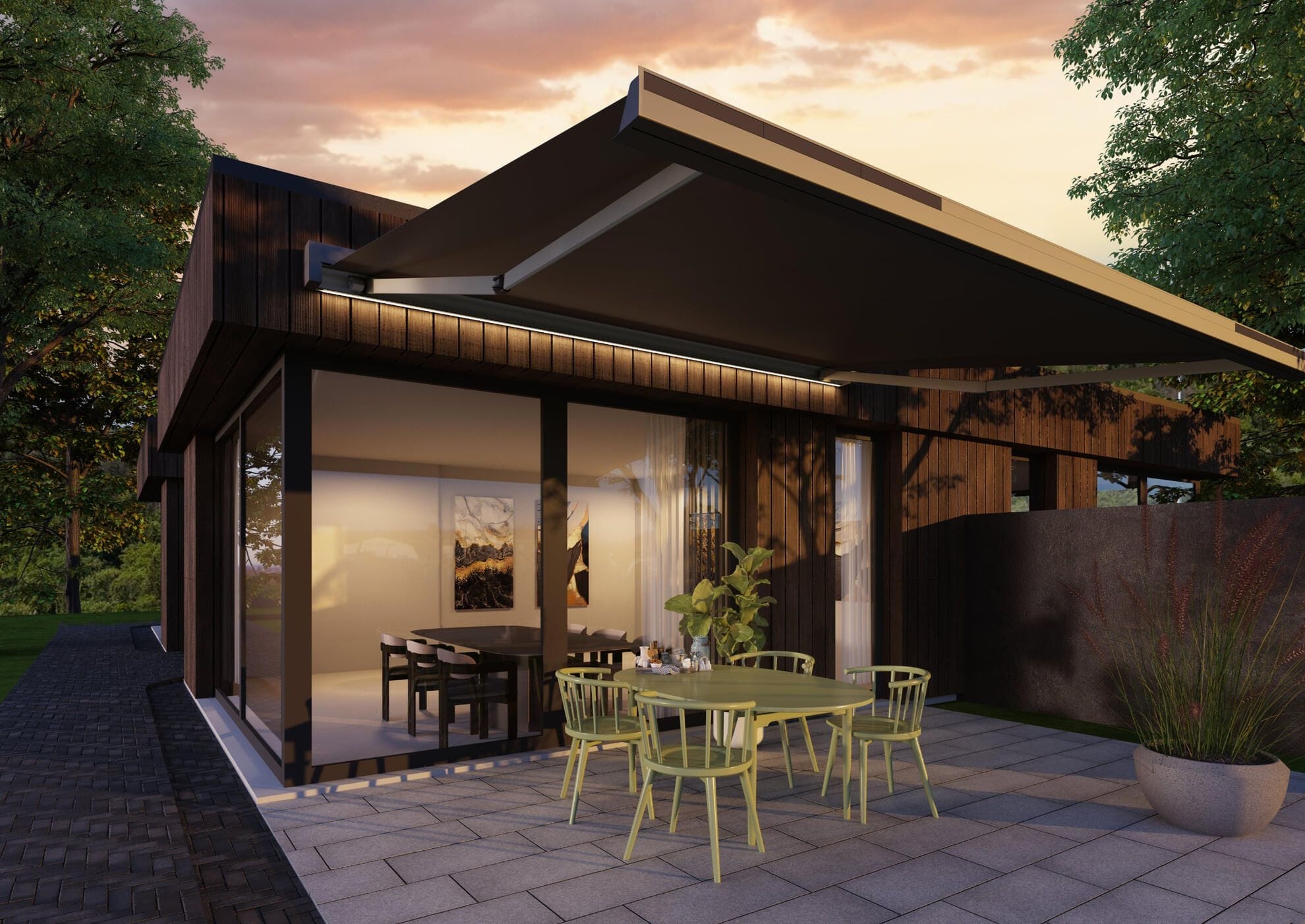 Les stores bannes à énergie solaire - 1