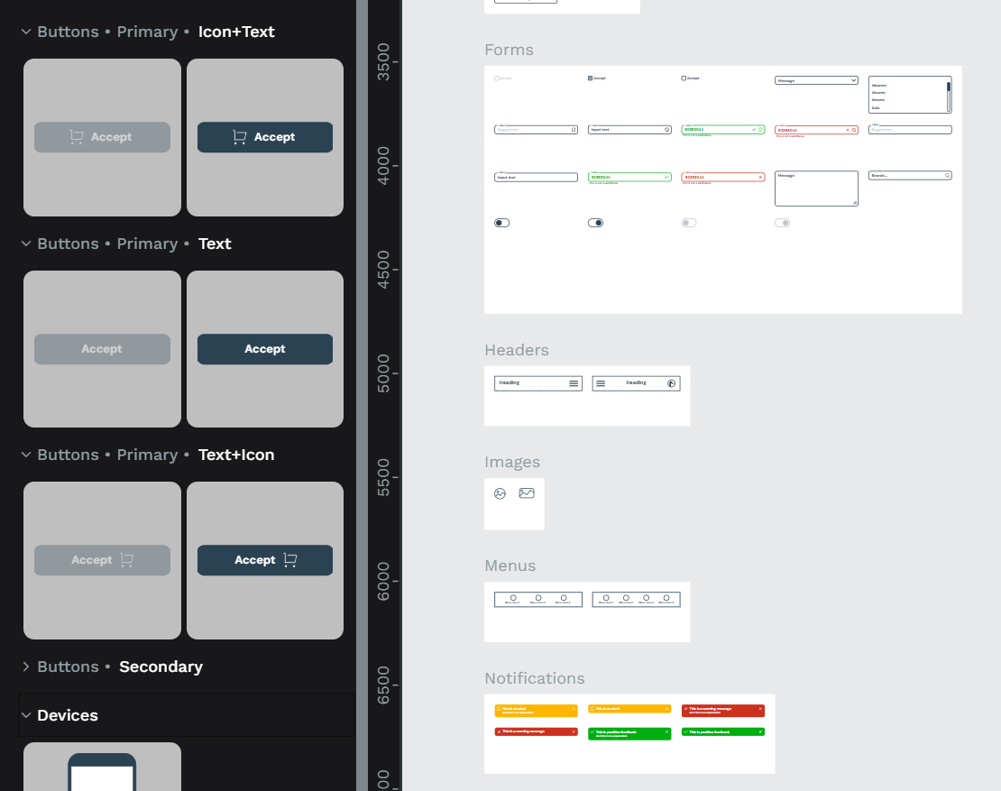 Wireframes kit screenshot 3