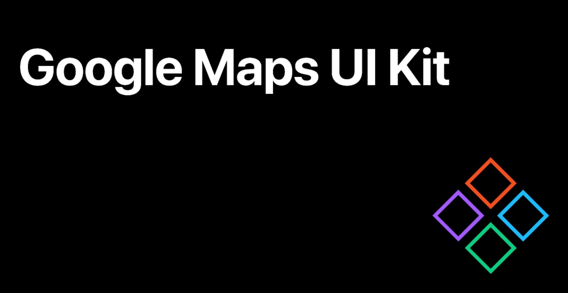 Google maps UI Kit