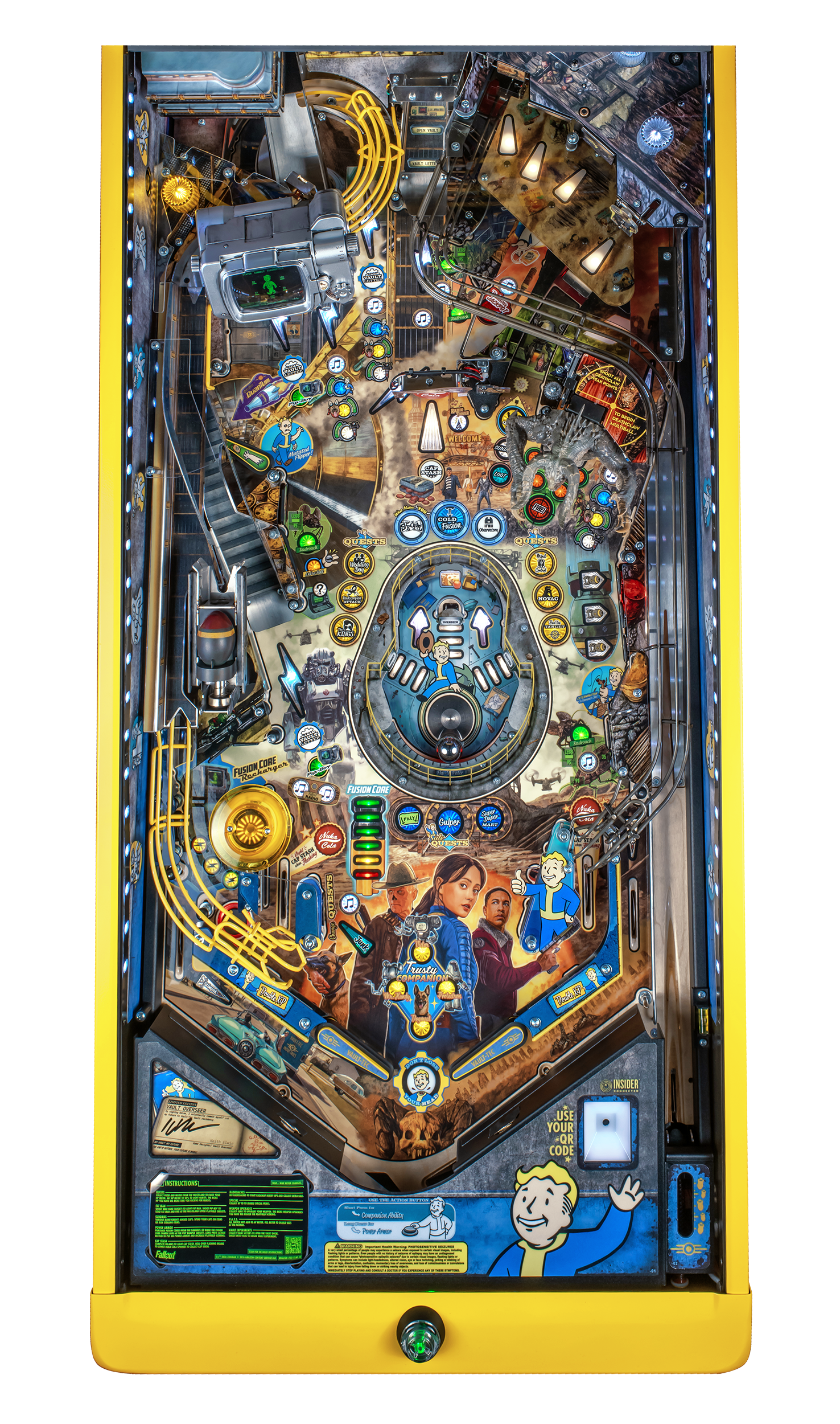 Fallout Premium/LE Playfield Layout