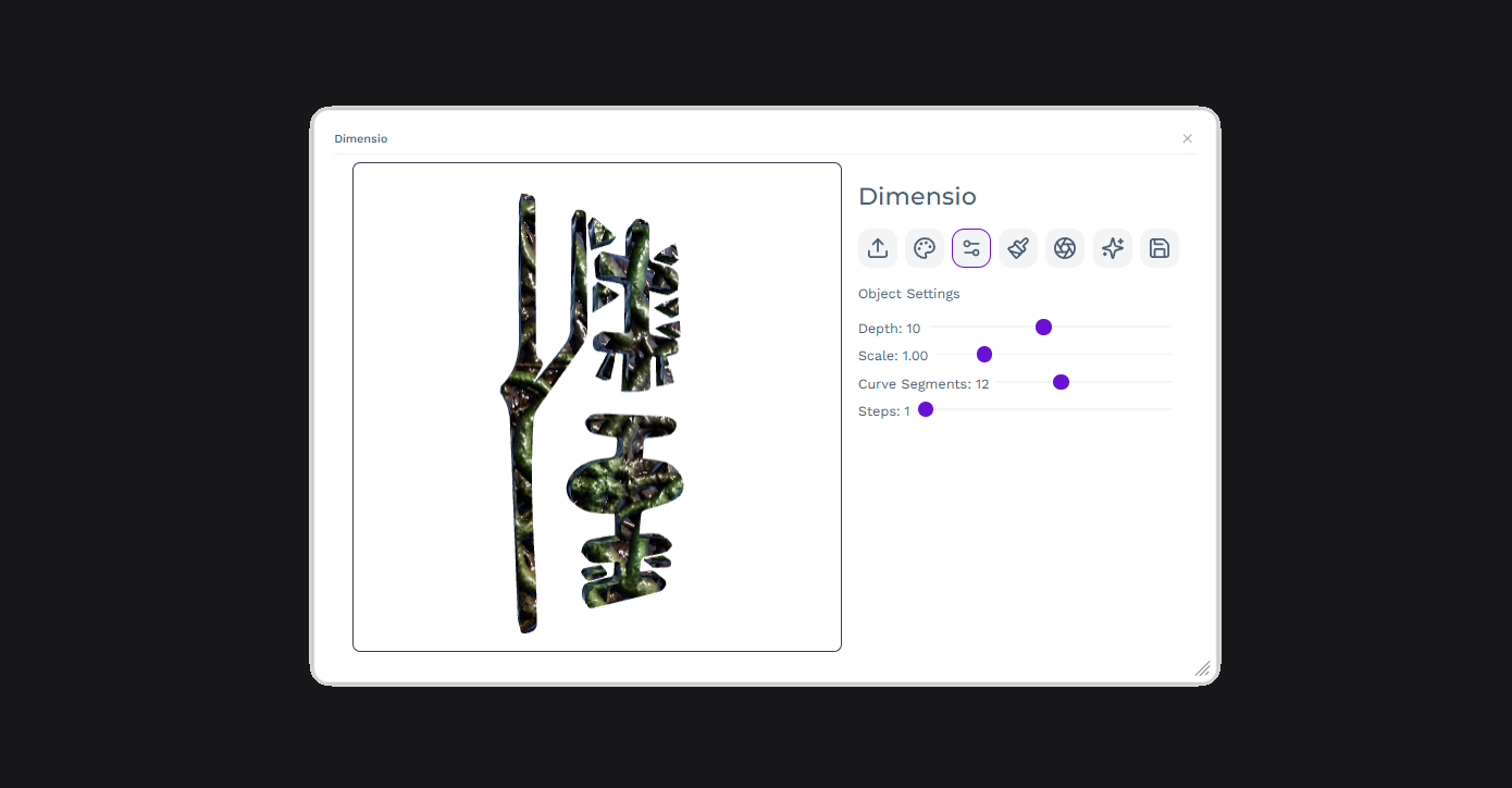 Dimensio - Vector to 3D screenshot 1