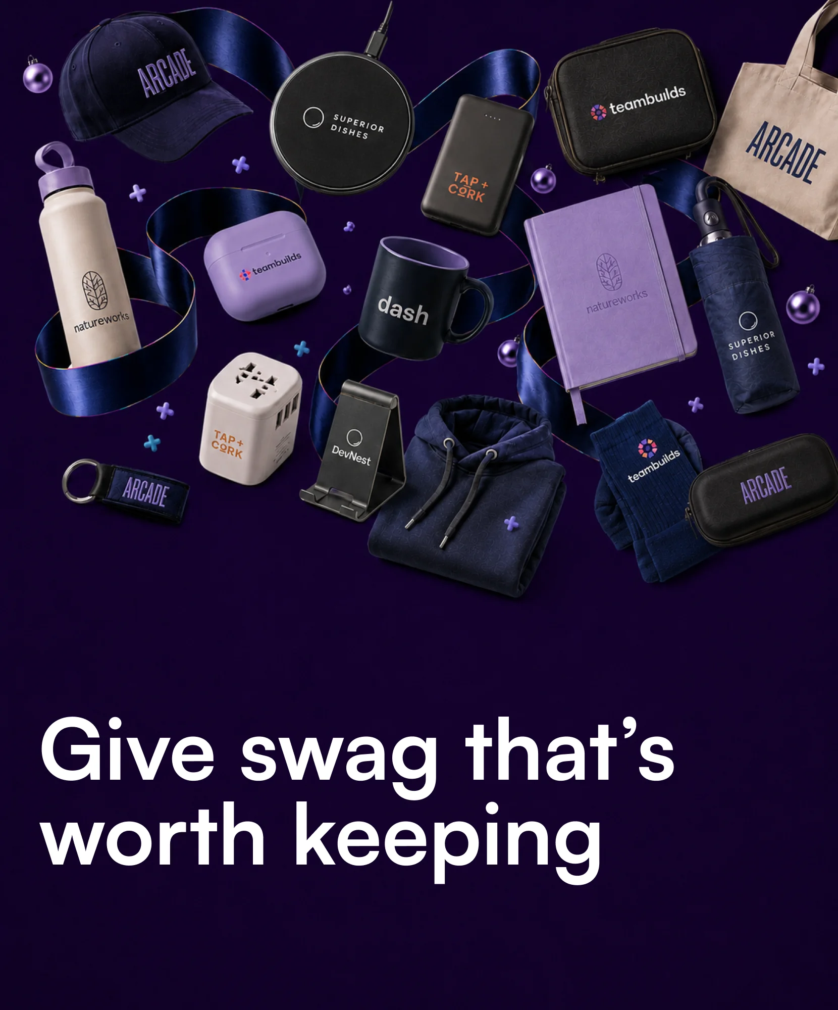 Order holiday swag now