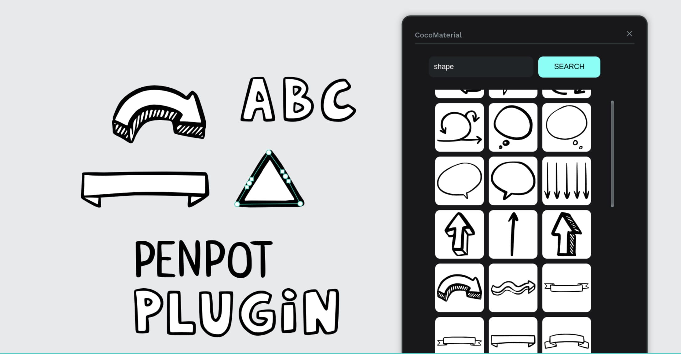 Cocomaterial illustrations screenshot 1