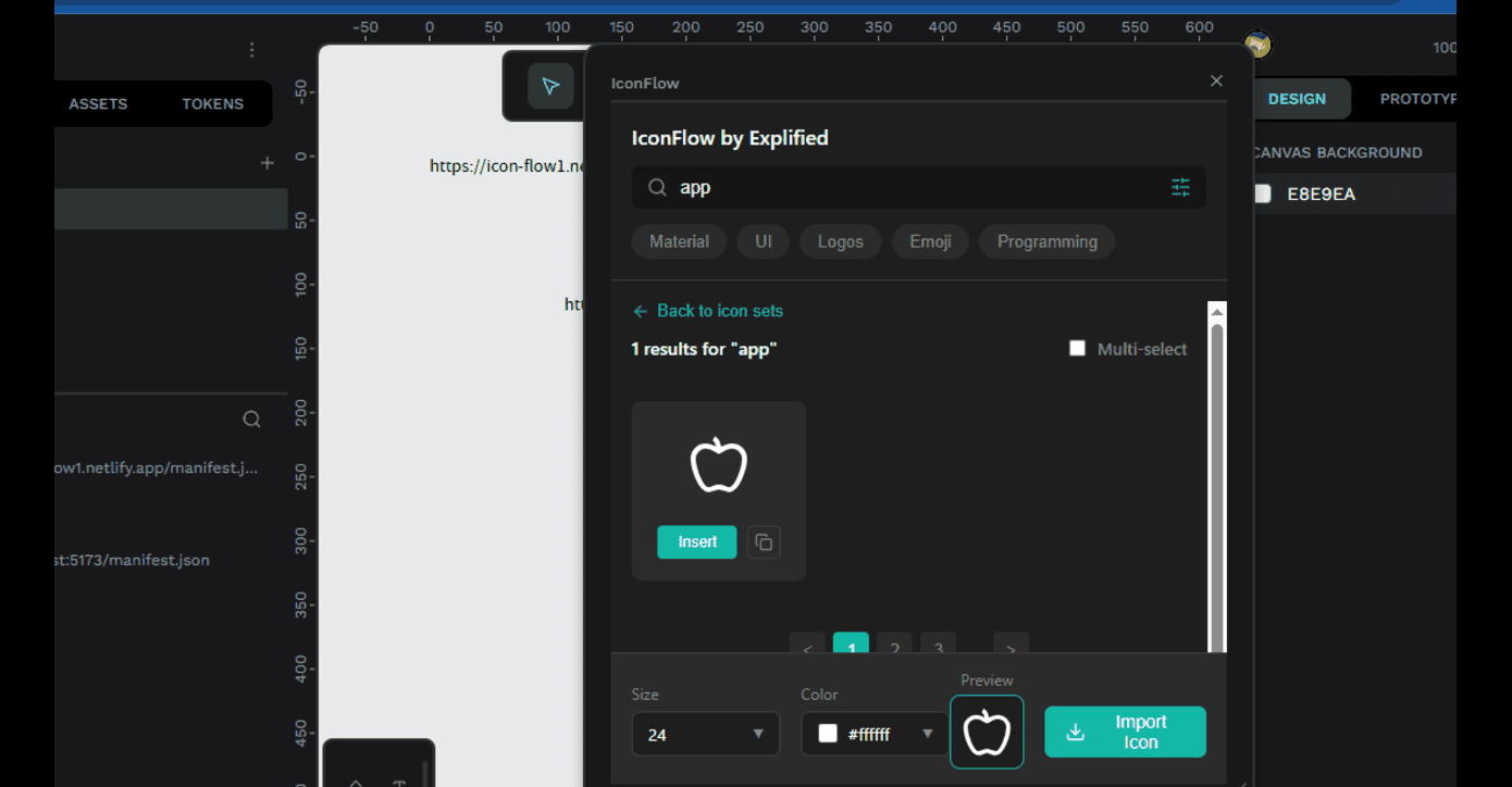 Icon flow screenshot 3