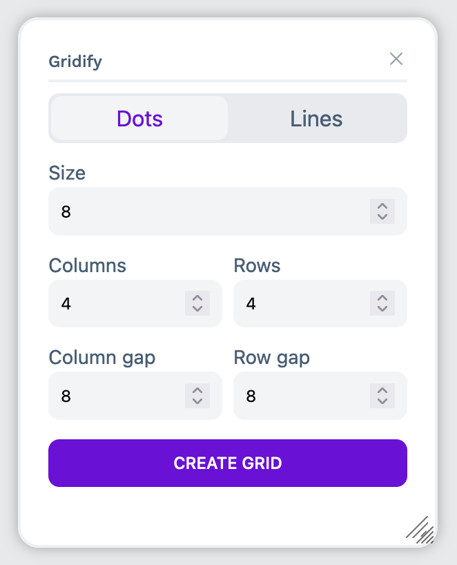 Gridify screenshot 1