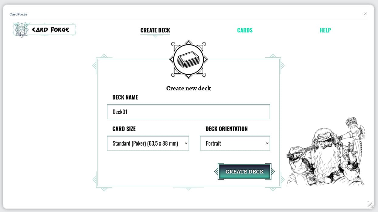 Cardforge screenshot 1