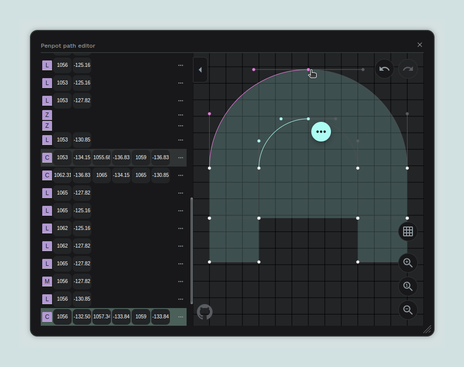 Penpot Path Editor screenshot 1