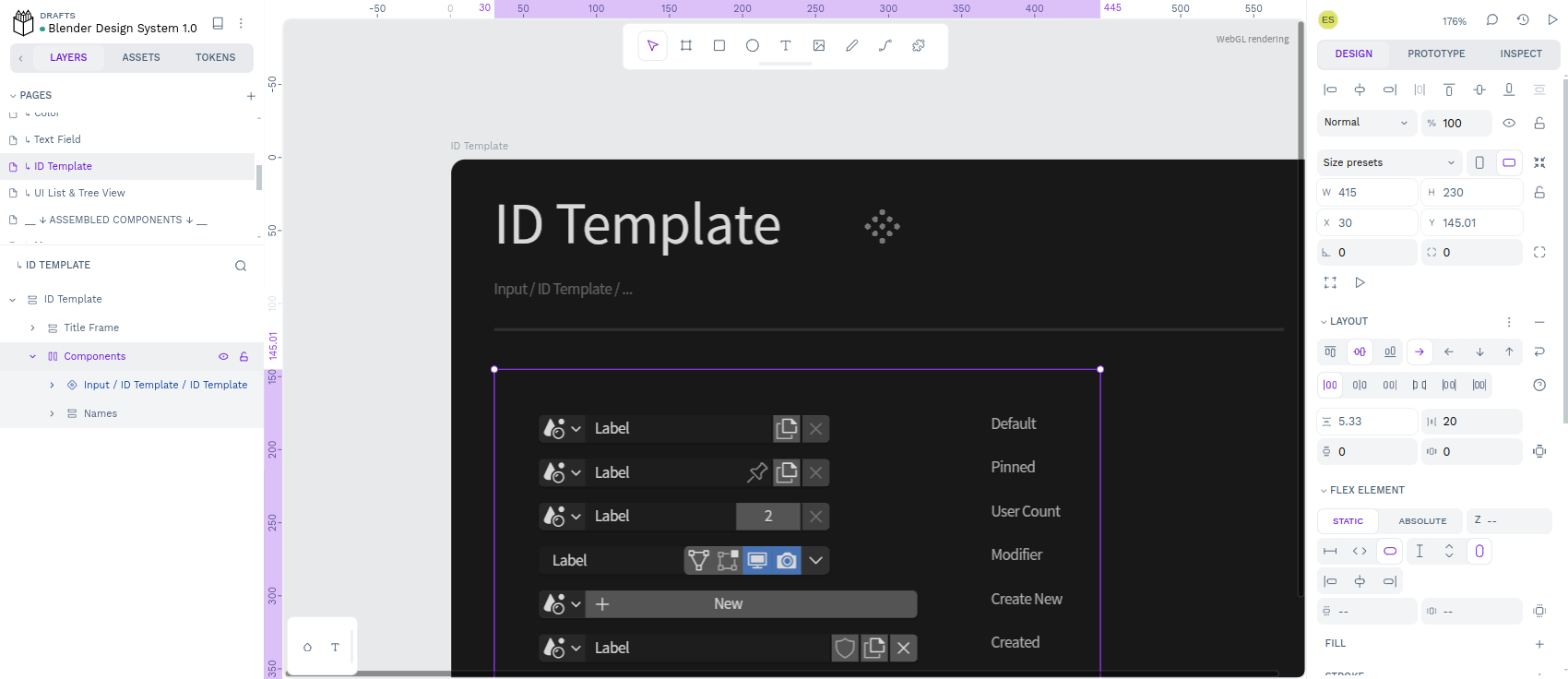 Blender Design System v1.0 screenshot 2