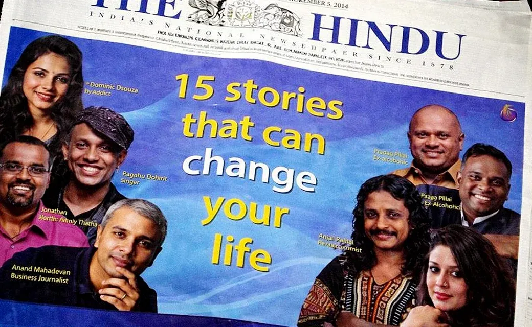 A newspaper spread featuring a prominent advertisement for a campaign book, including a call-to-action and contact details.