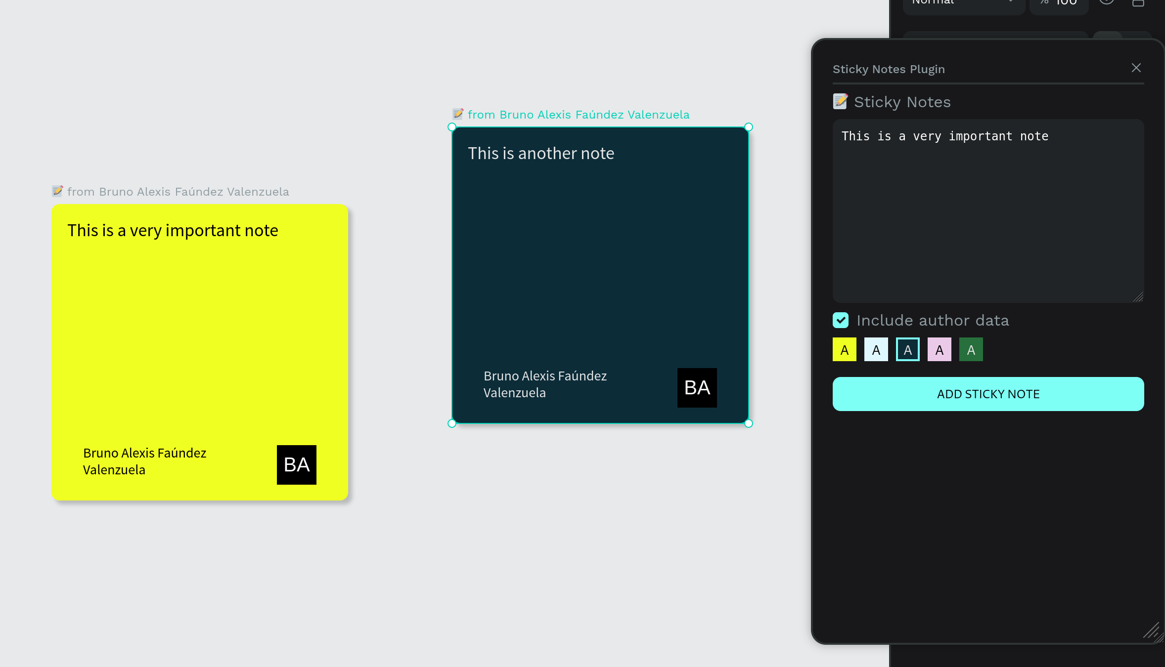Sticky Notes screenshot 1