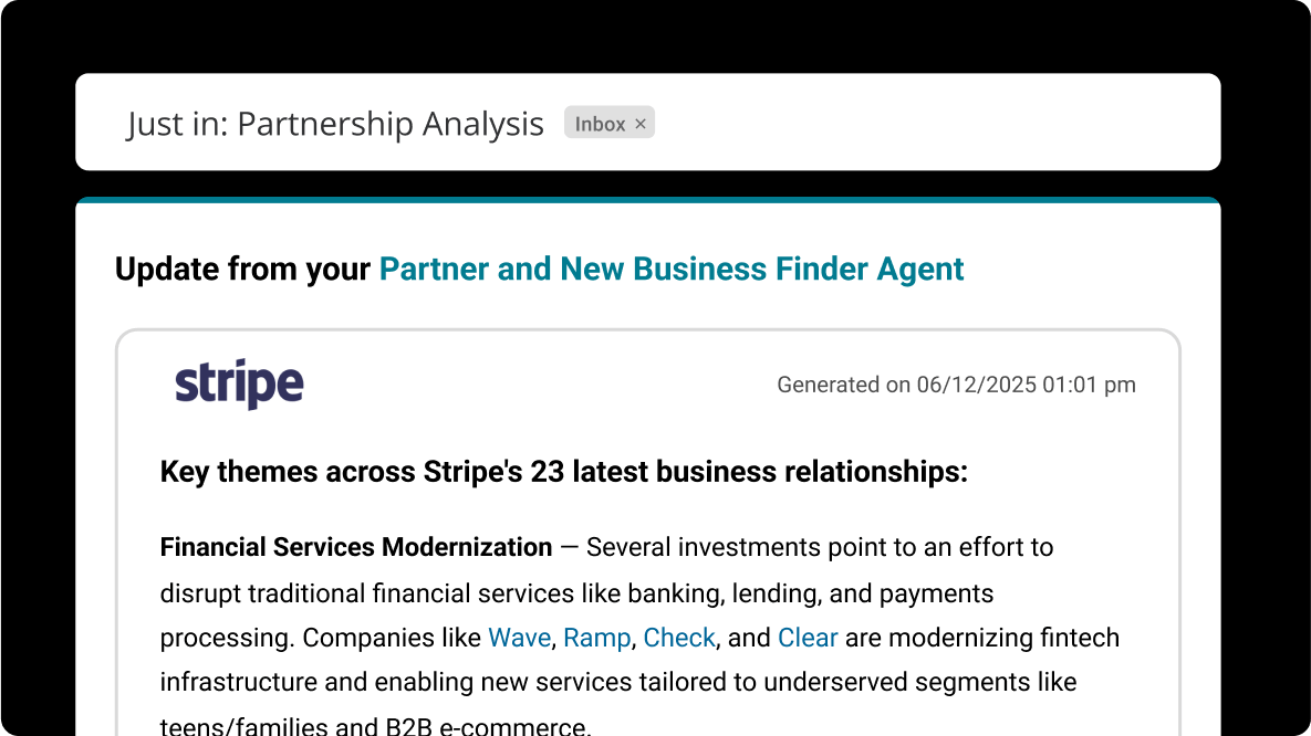 Partner and New Business Finder