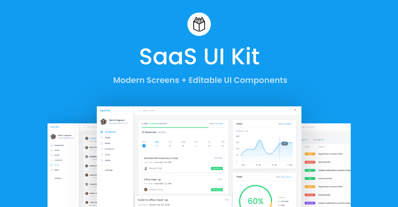 SaaS Dashboard UI Kit