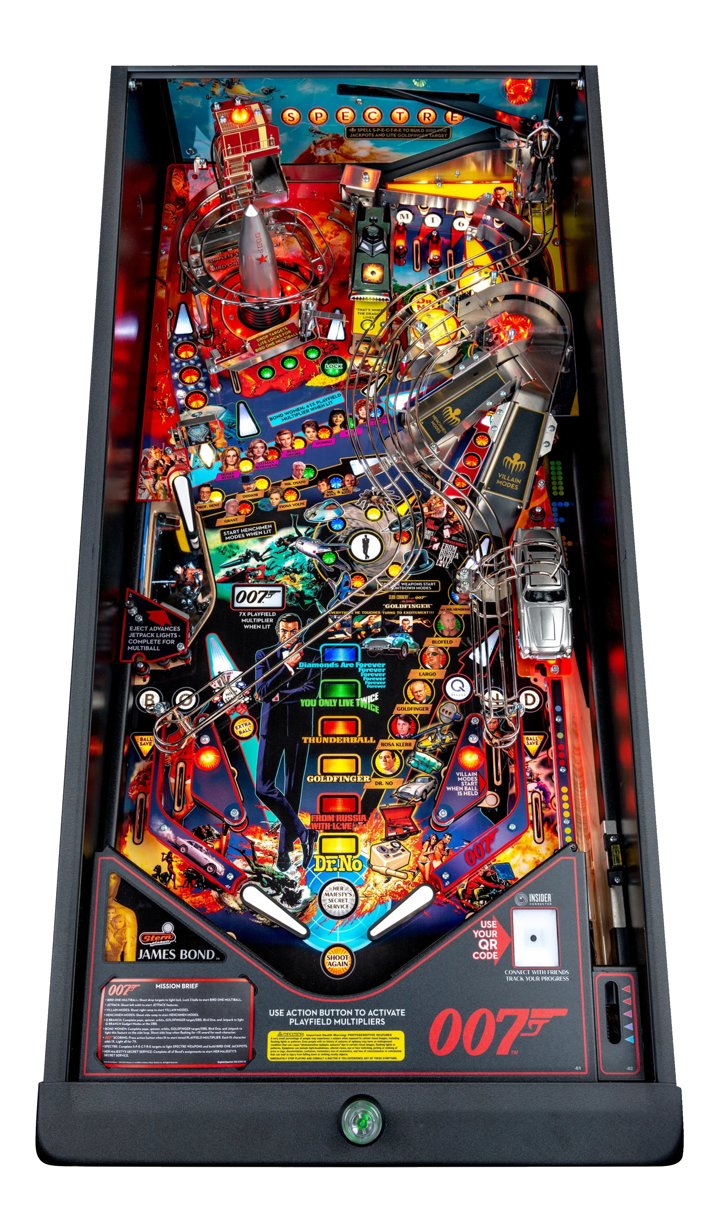 James Bond 007 Premium playfield.