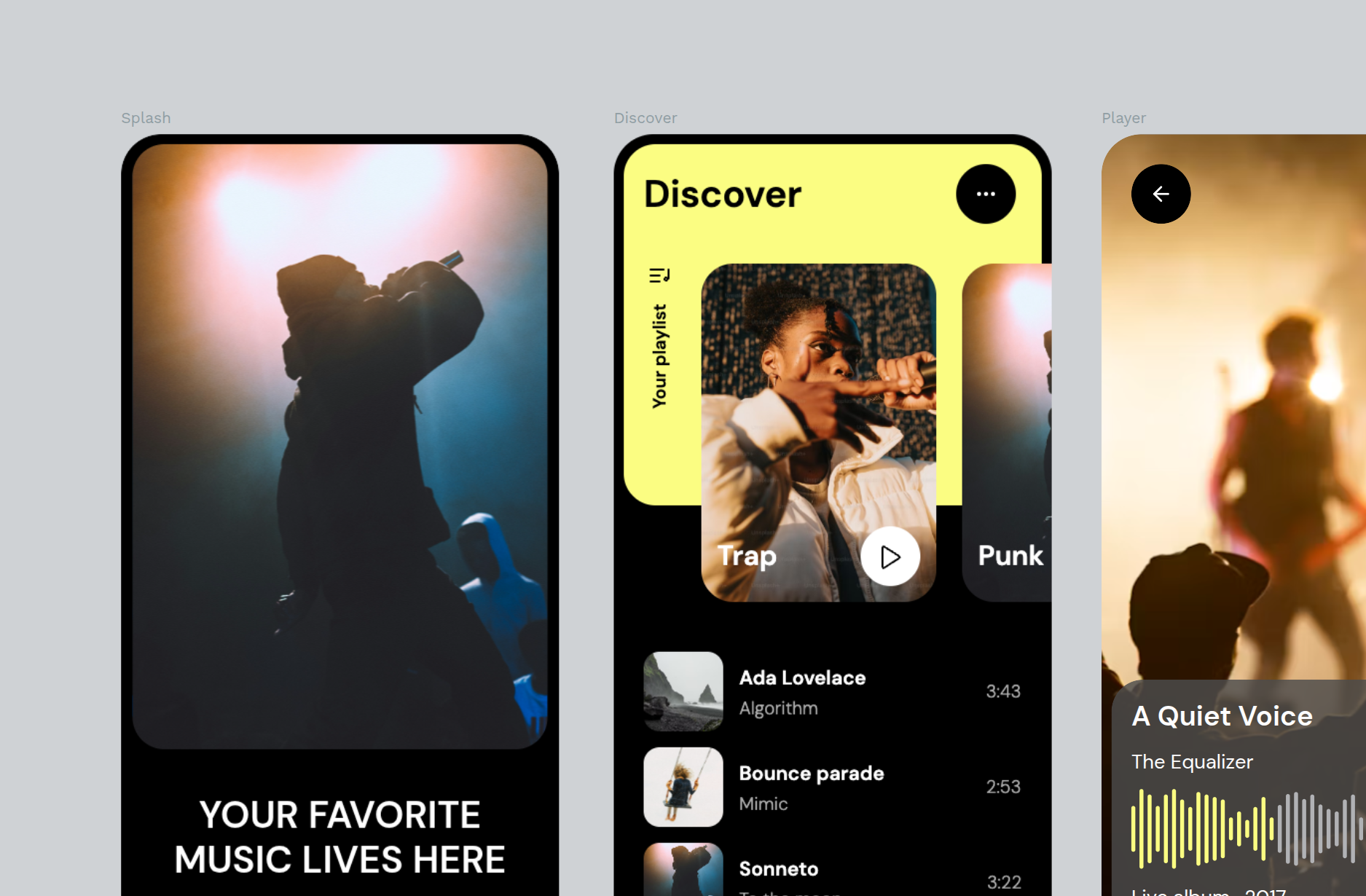 Equalizer music app screenshot 1